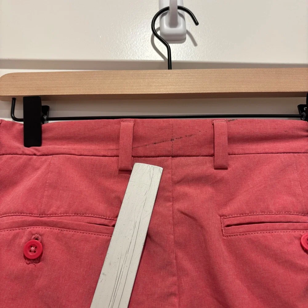 Vineyard Vines Performance‎ Breaker Shorts Mens 29 Coral Pink Stretch Golf 8